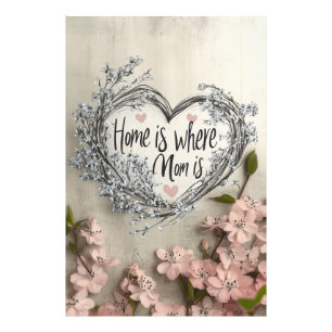 Home is where Mom is Fotodruck