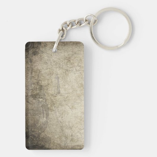 Home is where the anchor drops schlüsselanhänger (Rückseite)