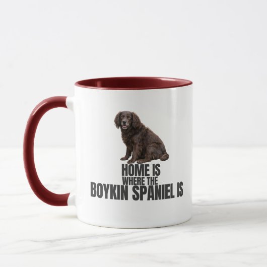 Home Is Where the Boykin Spaniel Is Coffee Tasse (Links)