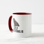 Home Is Where the Boykin Spaniel Is Coffee Tasse (Vorderseite Links)