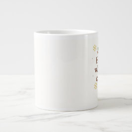 Home Is Where the Cocoa Is | Cozy Christmas Jumbo-Tasse