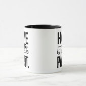 Home Is Where We Park It Camper Quote Tasse (Zentrum)