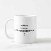 Home Is Where... -White Mug Kaffeetasse (Links)
