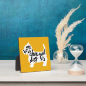 Home Is Where Your Dog Fotoplatte (InSitu)