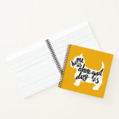 Home Is Where Your Dog Notizbuch (Innenseite)