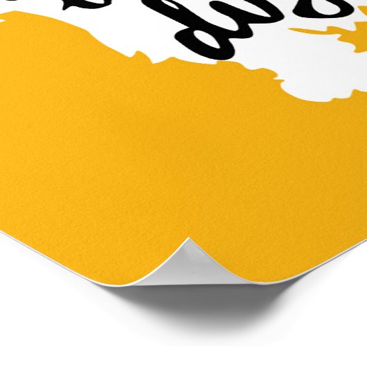 Home Is Where Your Dog Poster (Ecke)