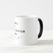 Home Is Wherever Mom Is – Gift For Mom Verwandlungstasse (VorderseiteRechts)