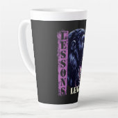 Home/Kitchen Angry Gorilla Lessons Learn Latte Mug Milchtasse (Linke Ecke)