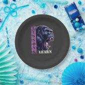 Home/Kitchen Angry Gorilla Paper Plate Pappteller (Party)