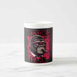 Home/Kitchen Gorilla Boss Lessons Learn Mug Porzellantasse