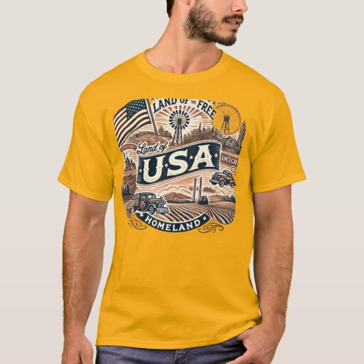 Home land America T-Shirt (Vorderseite)