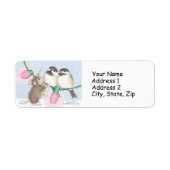 Home-Mouse-Designs®-Adressetiketten (Vorne)