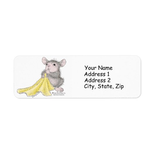Home-Mouse-Designs®-Adressetiketten (Vorne)