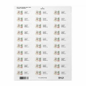 Home-Mouse-Designs®-Adressetiketten (Vorne)
