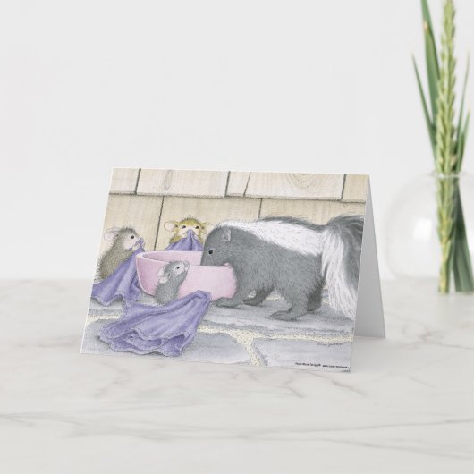 Home-Mouse-Designs®-Karte Karte (Vorderseite)