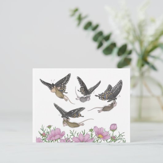 Home-Mouse-Designs® Postkarte (Stehend Vorderseite)