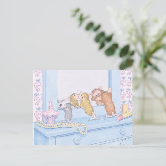 Home-Mouse-Designs® Postkarte (Stehend Vorderseite)