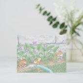 Home-Mouse-Designs® Postkarte (Stehend Vorderseite)