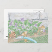Home-Mouse-Designs® Postkarte (Vorne/Hinten)