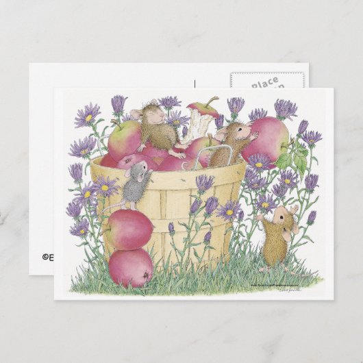 Home-Mouse-Designs® Postkarte (Vorne/Hinten)