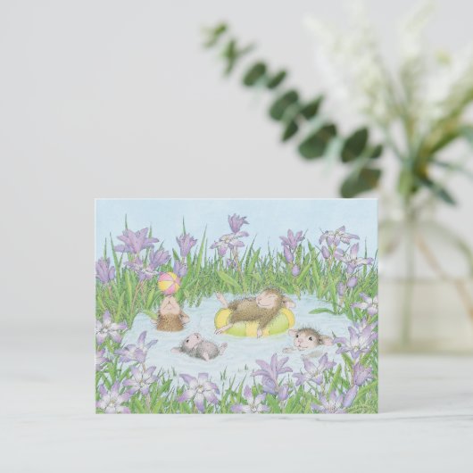 Home-Mouse-Designs® Postkarte (Stehend Vorderseite)