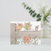 Home-Mouse-Designs® Postkarte (Stehend Vorderseite)