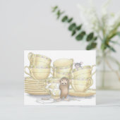 Home-Mouse-Designs® Postkarte (Stehend Vorderseite)
