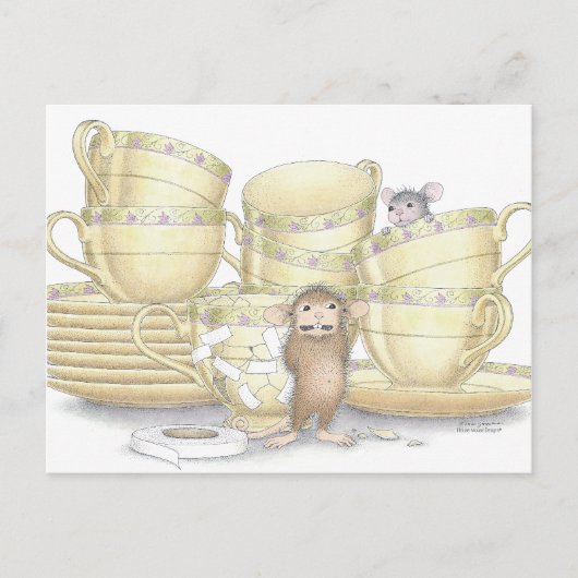 Home-Mouse-Designs® Postkarte (Vorderseite)