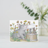 Home-Mouse-Designs® Postkarte (Stehend Vorderseite)