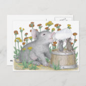 Home-Mouse-Designs® Postkarte (Vorne/Hinten)