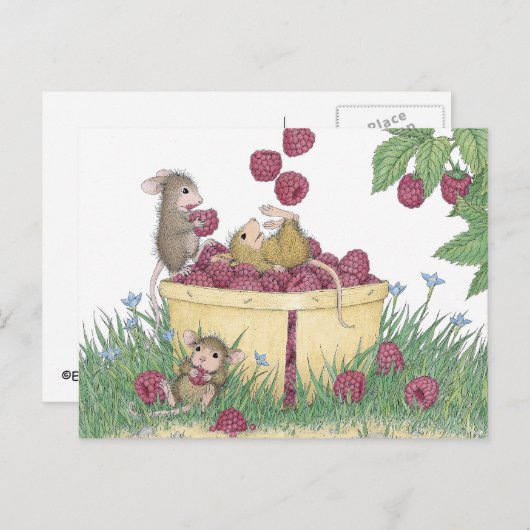 Home-Mouse-Designs® Postkarte (Vorne/Hinten)