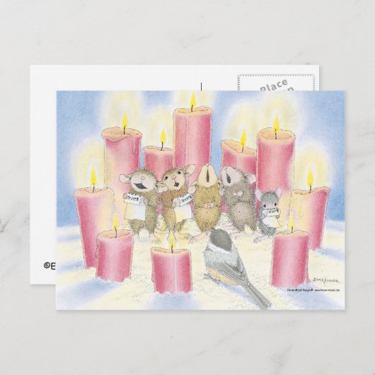 Home-Mouse-Designs® Postkarte (Vorne/Hinten)