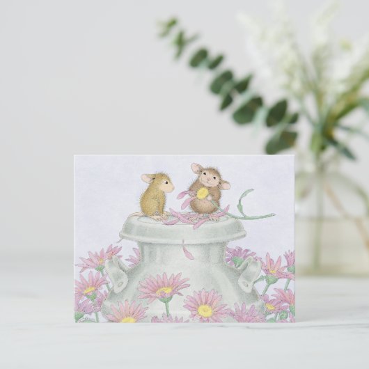 Home-Mouse-Designs® Postkarte (Stehend Vorderseite)