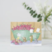 Home-Mouse-Designs® Postkarte (Stehend Vorderseite)