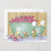 Home-Mouse-Designs® Postkarte (Vorne/Hinten)