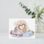 Home-Mouse-Designs® Postkarte (Stehend Vorderseite)