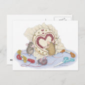 Home-Mouse-Designs® Postkarte (Vorne/Hinten)