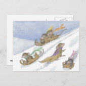 Home-Mouse-Designs® Postkarte (Vorne/Hinten)