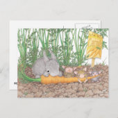 Home-Mouse-Designs® Postkarte (Vorne/Hinten)