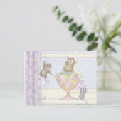 Home-Mouse-Designs® Postkarte (Stehend Vorderseite)