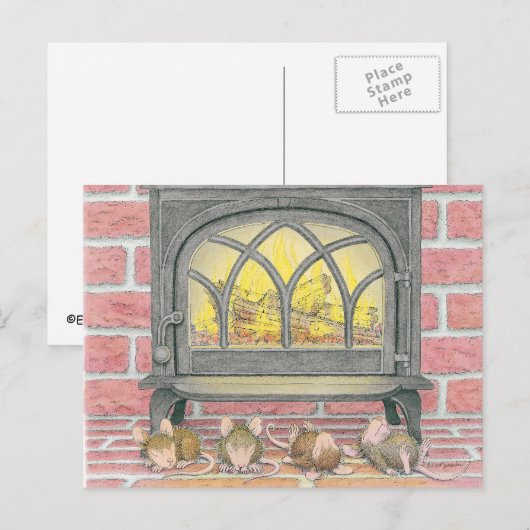 Home-Mouse-Designs® Postkarte (Vorne/Hinten)