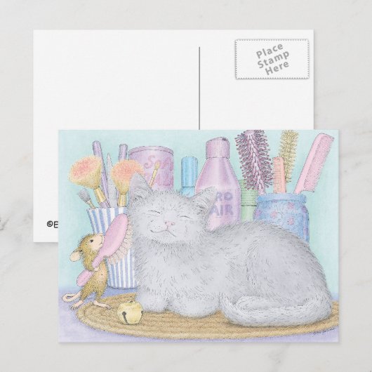 Home-Mouse-Designs® Postkarte (Vorne/Hinten)