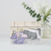 Home-Mouse-Designs® Postkarte (Stehend Vorderseite)