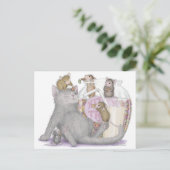 Home-Mouse-Designs® Postkarte (Stehend Vorderseite)