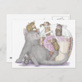 Home-Mouse-Designs® Postkarte (Vorne/Hinten)