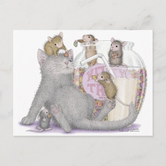 Home-Mouse-Designs® Postkarte (Vorderseite)