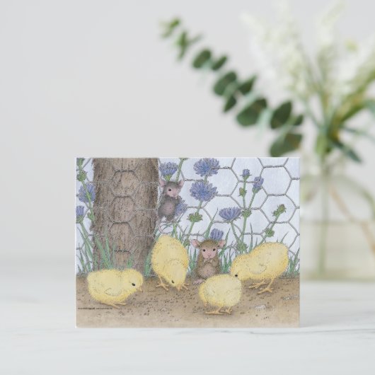 Home-Mouse-Designs® Postkarte (Stehend Vorderseite)