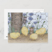 Home-Mouse-Designs® Postkarte (Vorne/Hinten)