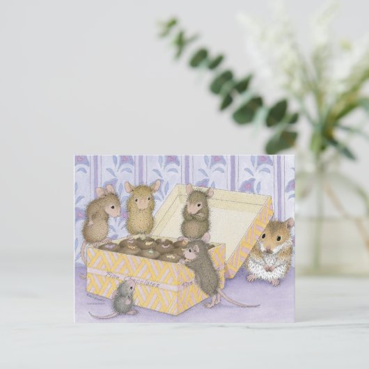 Home-Mouse-Designs® Postkarte (Stehend Vorderseite)
