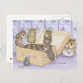 Home-Mouse-Designs® Postkarte (Vorne/Hinten)